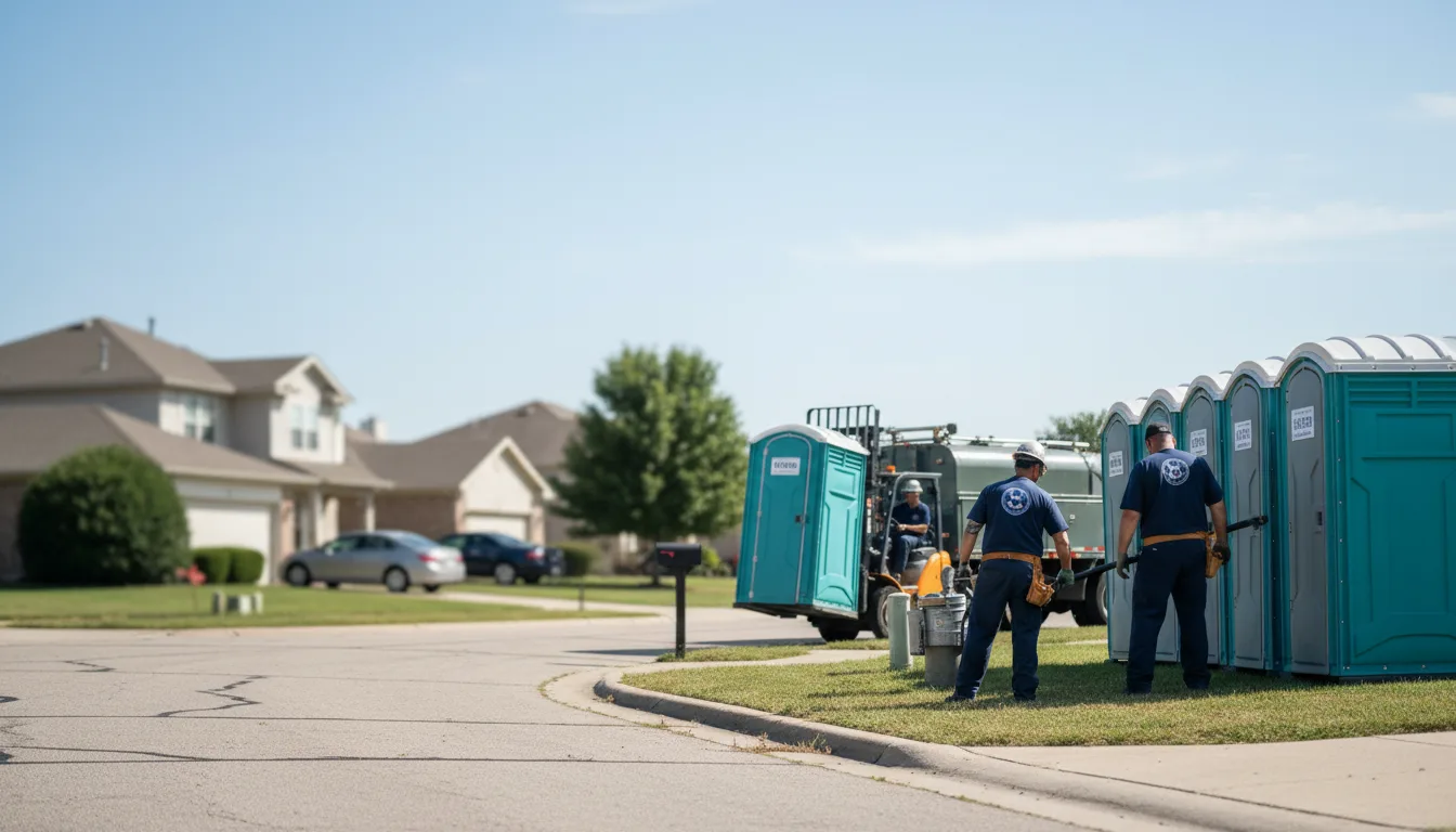 Porta Potty Rental in Rosanky, TX near me